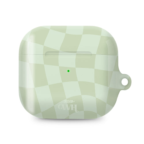 xoxo Wildhearts - AirPods 3 case - Pretty Pistache - Glossy