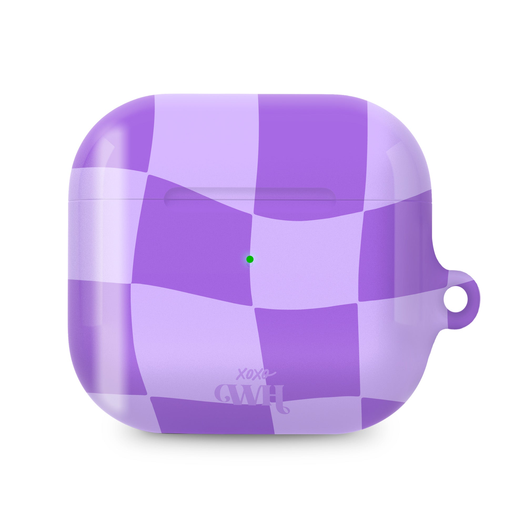 xoxo Wildhearts - AirPods 3 case - Violet Vibes - Glossy