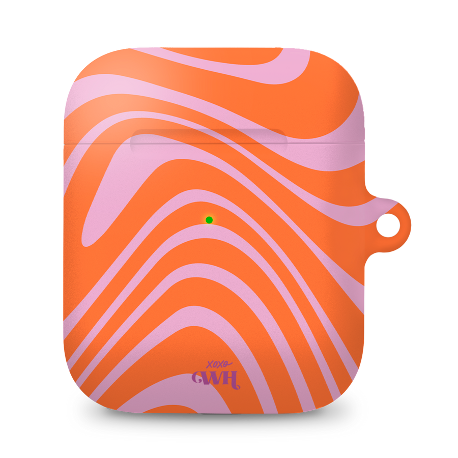 xoxo Wildhearts - AirPods 1 & 2 - Boogie Wonderland Orange