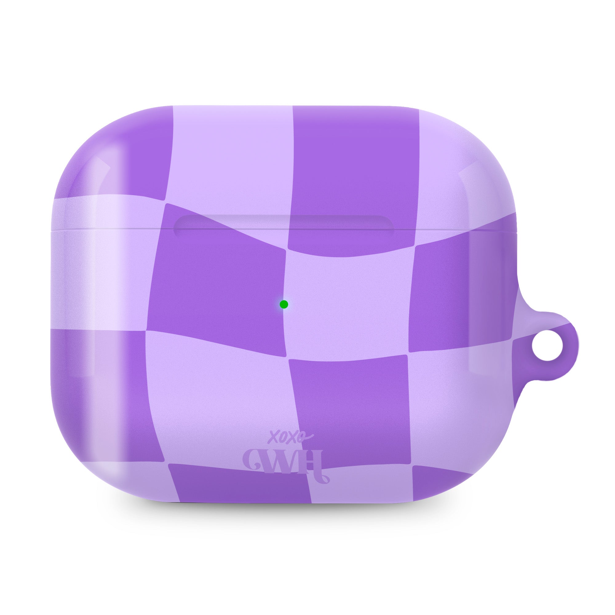 xoxo Wildhearts - AirPods Pro 2 case - Violet Vibes - Glossy