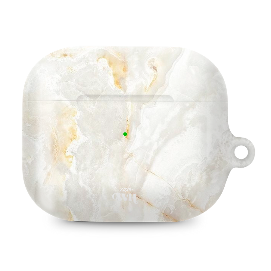 xoxo Wildhearts - AirPods Pro - Marble Off Whites