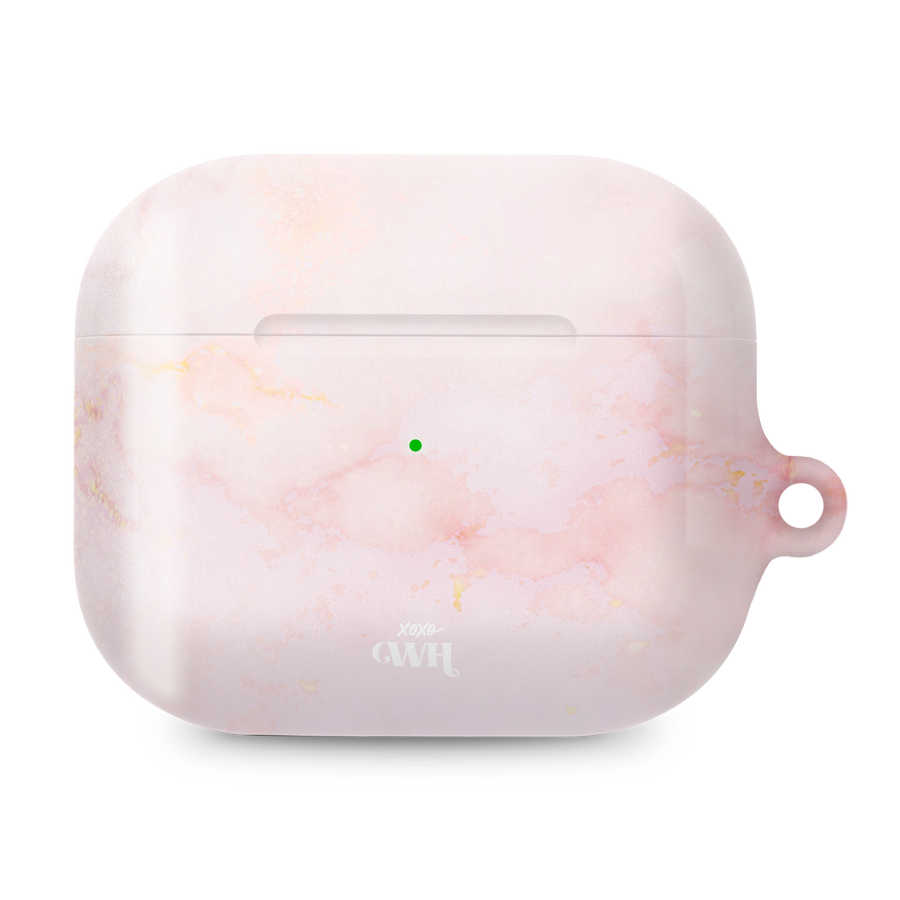xoxo Wildhearts - AirPods Pro 2 - Marble Dusty Pink