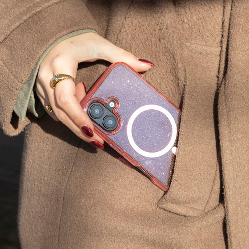 xoxo Wildhearts Sparkle Away Pink MagSafe - iPhone 16 Plus