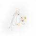 Bag Charm - Teddy Twist - White