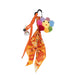 Bag Charm - Sunshine Bloom - Orange