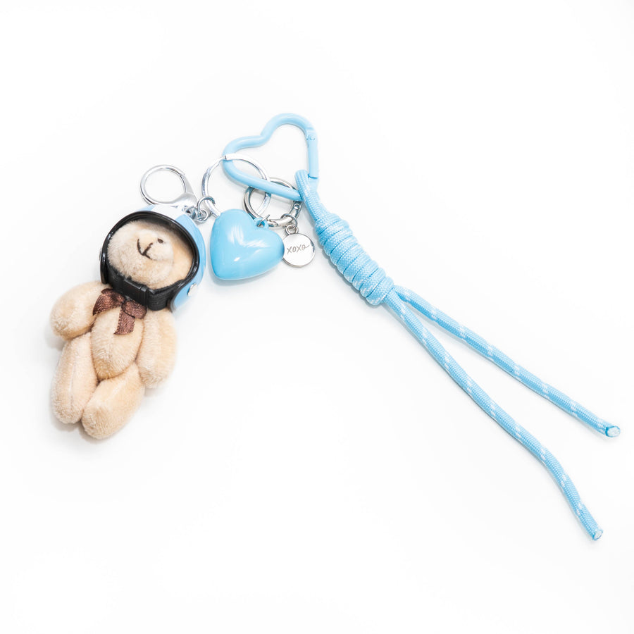 Bag Charm - Berry Pilot - Blue