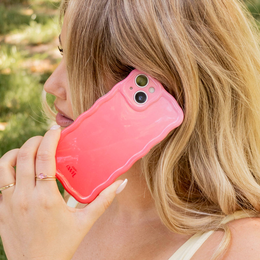 Glossy Wavy Case Watermelon Sugar - iPhone 17 Air