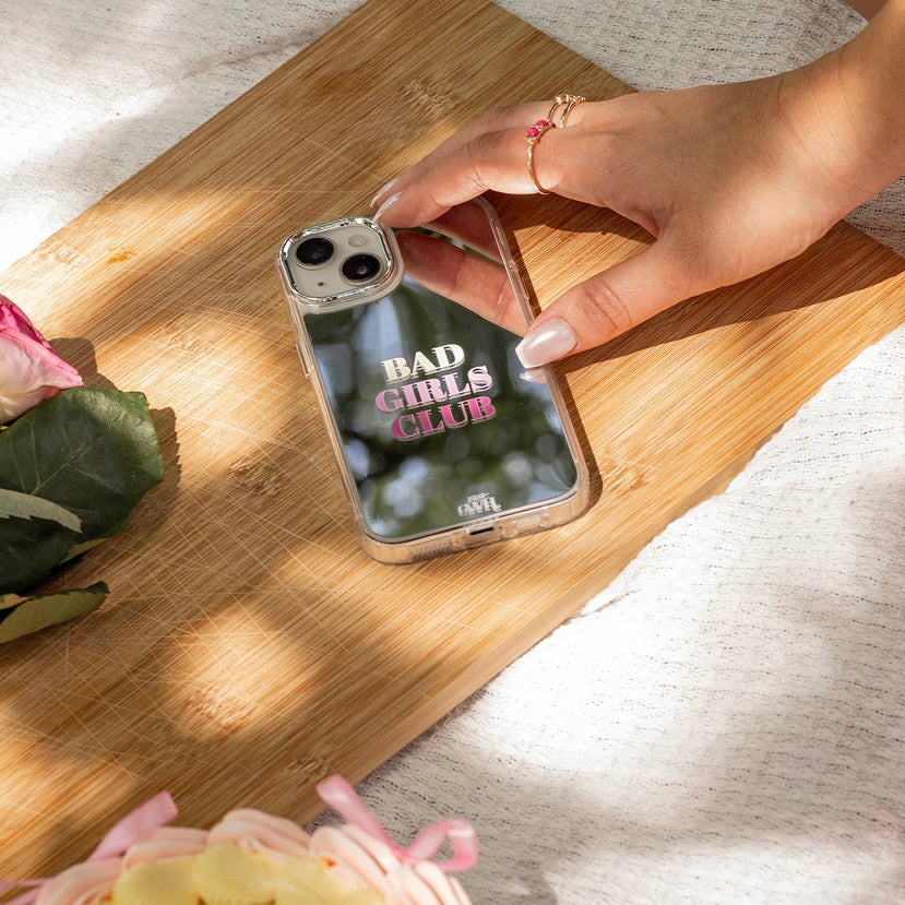 xoxo Wildhearts iPhone 16 - Bad Girls Club Mirror Case