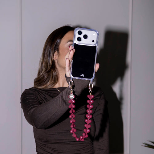 xoxo Wildhearts Funky Hearts Cord (burgundy)