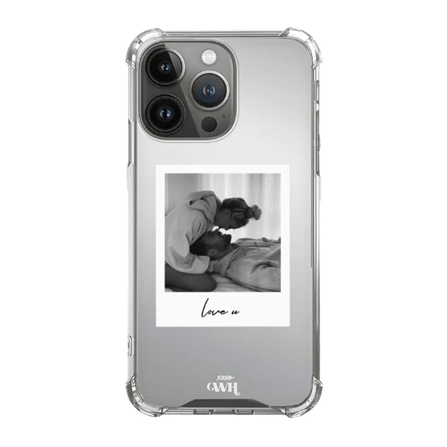 iPhone 15 Pro - Personalized Polaroids Mirror Case