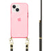 iPhone 13 - Gold Goddess Cord Case Pink