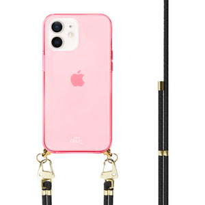 xoxo Wildhearts - iPhone 11 - Black & Gold Cord Case Pink