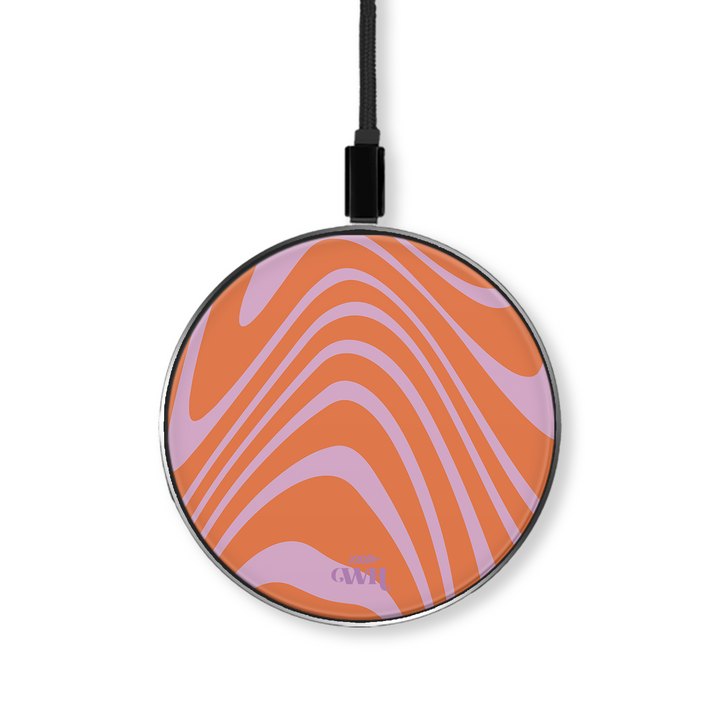 Wireless Charger - Boogie Wonderland Orange