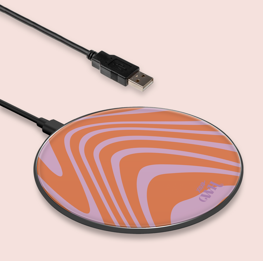 Wireless Charger - Boogie Wonderland Orange