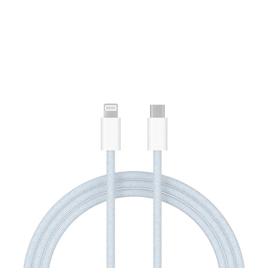 USB-C to Lightning cable - 1 Meter (blue)