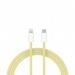 USB-C to Lightning cable - 1 Meter (yellow)
