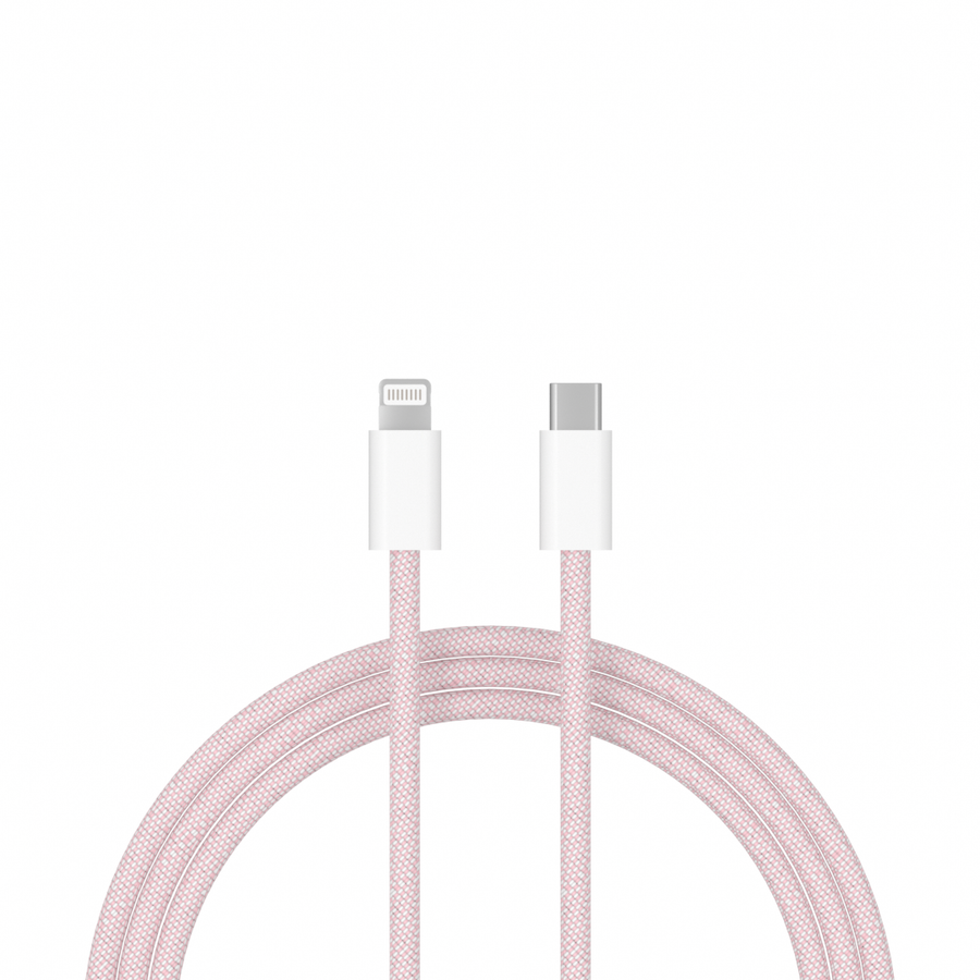 xoxo Wildhearts - USB-C to Lightning cable - 1 Meter (pink)