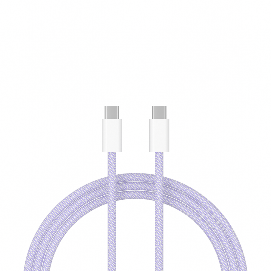 xoxo Wildhearts - USB-C to USB-C cable - 1 Meter (purple)