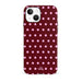 Polka Dots (Burgundy) - iPhone 13