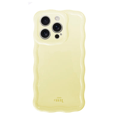 xoxo Wildhearts Glossy Wavy Case Buttercup - iPhone 16 Pro Max