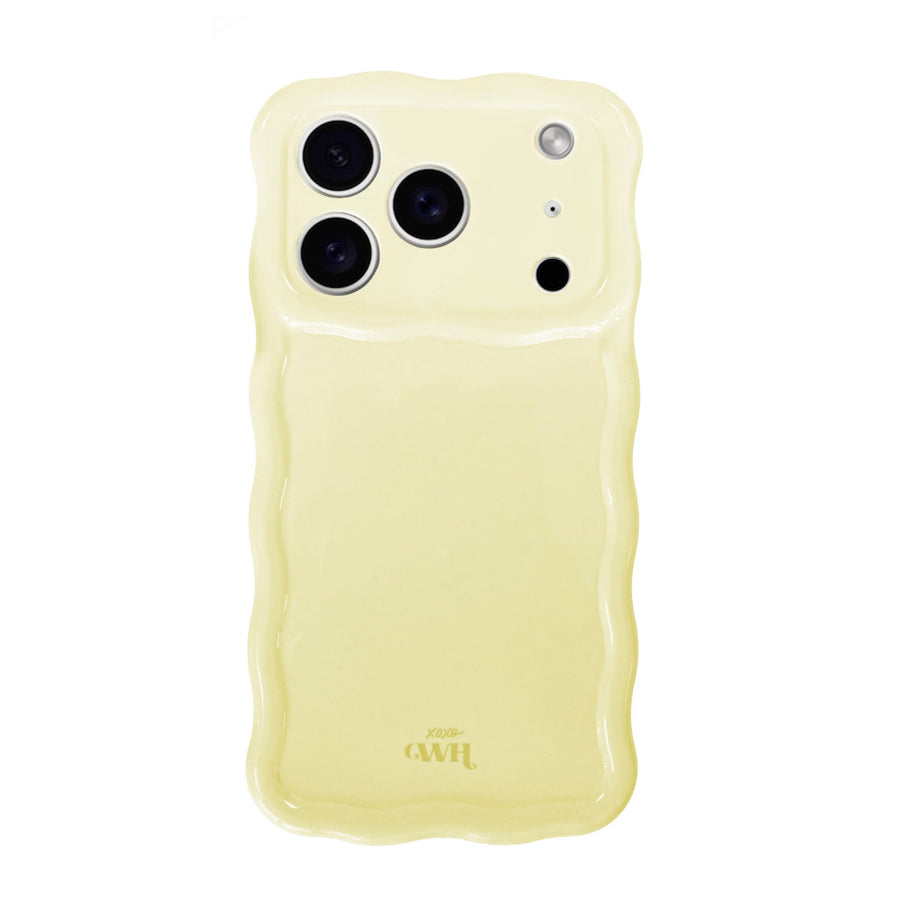 Glossy Wavy Case Buttercup - iPhone 17 Pro