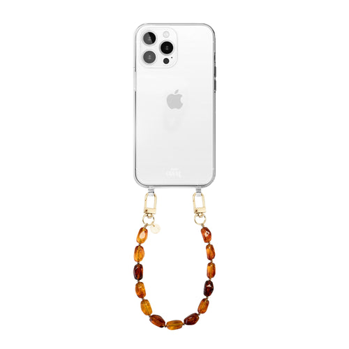 xoxo Wildhearts iPhone 11 Pro Max - Honey Flame (short) Transparant Cord Case