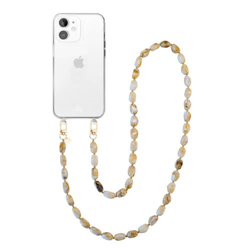 xoxo Wildhearts iPhone 11 - Moonlight (long) Transparant Cord Case