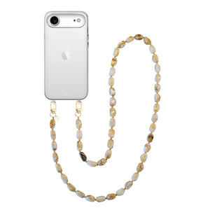 xoxo Wildhearts iPhone 17 Air - Moonlight (long) Transparant Cord Case