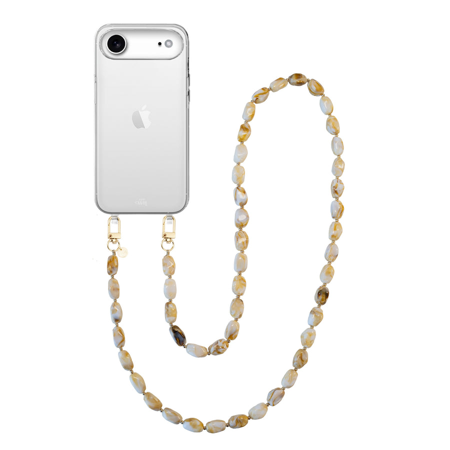 iPhone 17 Air - Moonlight (long) Transparant Cord Case