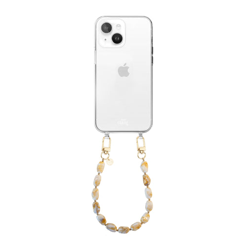 xoxo Wildhearts iPhone 13 Mini - Moonlight (short) Transparant Cord Case