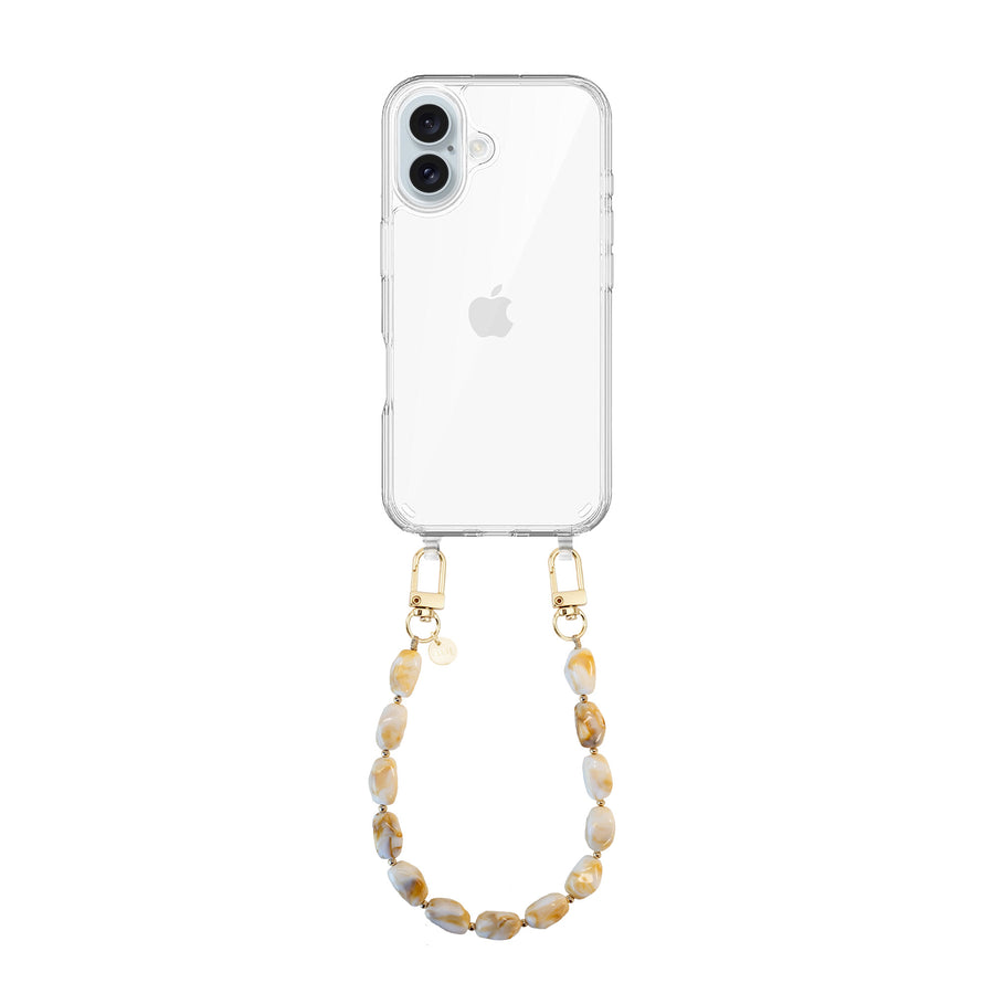 iPhone 16 Plus - Moonlight (short) Transparant Cord Case