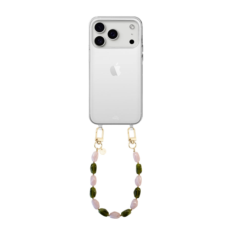 iPhone 17 Pro Max - Rose Quartz (short) Transparant Cord Case