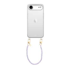xoxo Wildhearts iPhone 17 Air - Crystal (Purple) Transparant Cord Case