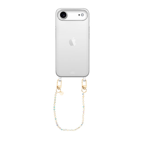 xoxo Wildhearts iPhone 17 Air - Crystal (Transparent) Transparant Cord Case