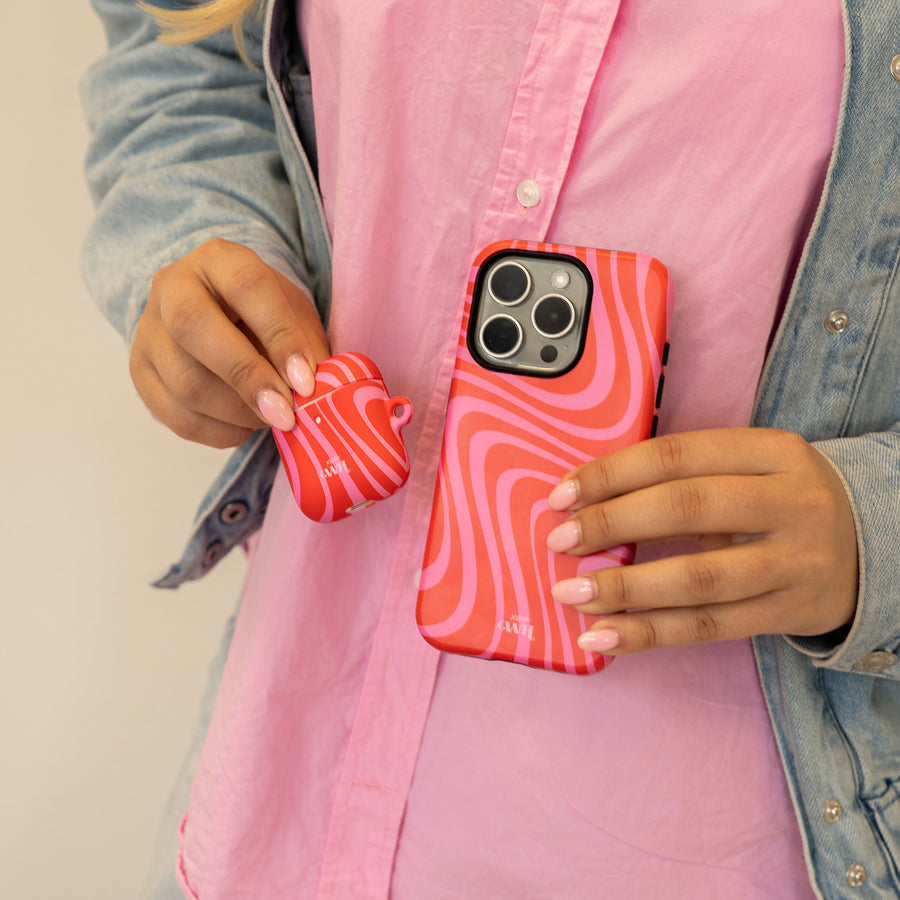 xoxo Wildhearts - AirPods case - Berry Much - Matte
