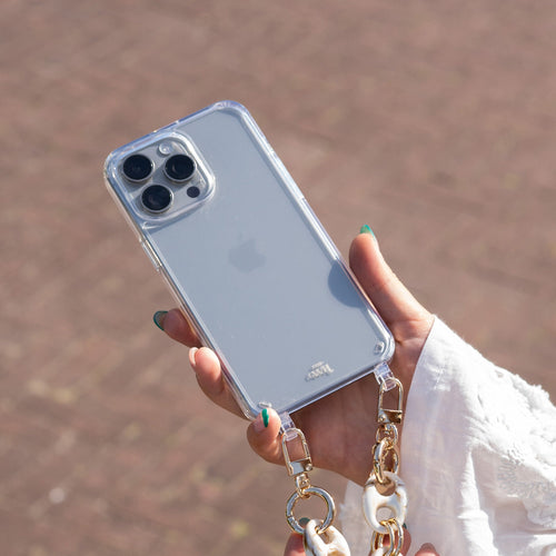 xoxo Wildhearts - iPhone 17 - Phone Cord Case (no cord) Transparant Case