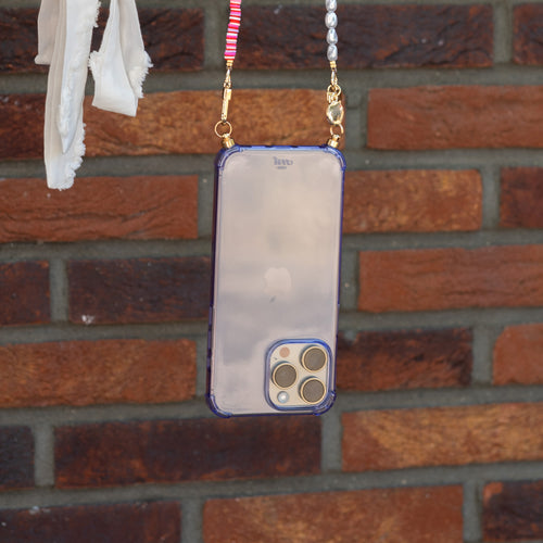xoxo Wildhearts - Cord Case Purple - iPhone 13