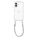 iPhone 17 - Silver Diamonds Transparant Cord Case