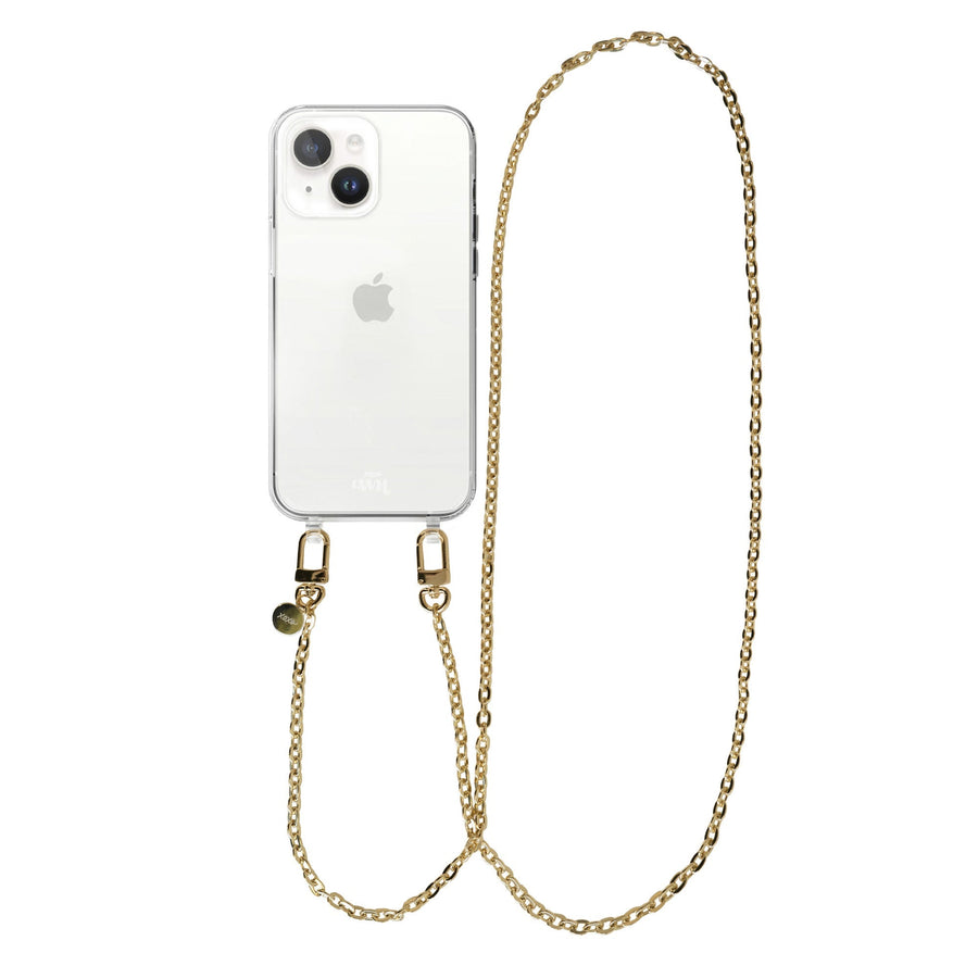iPhone 14 - Dreamy Transparant Cord Case - Long Cord