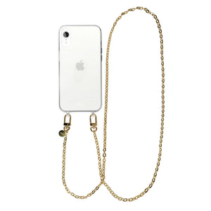 xoxo Wildhearts - iPhone XR - Dreamy Transparant Cord Case - Long Cord