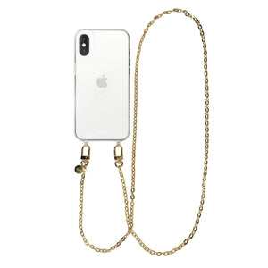 xoxo Wildhearts - iPhone X/XS - Dreamy Transparant Cord Case - Long Cord