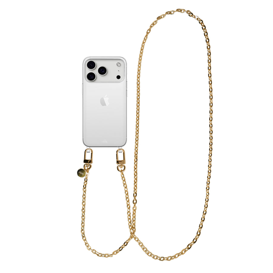 iPhone 17 Pro Max - Dreamy Transparant Cord Case - Long Cord