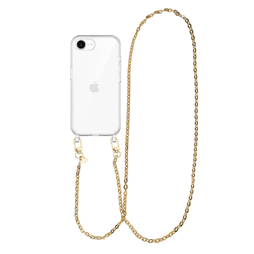 xoxo Wildhearts iPhone 17e - Dreamy Transparant Cord Case - Long Cord