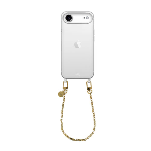 xoxo Wildhearts iPhone 17 Air - Dreamy Transparant Cord Case - Short Cord