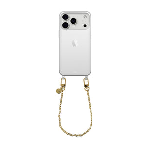 xoxo Wildhearts iPhone 17 Pro Max - Dreamy Transparant Cord Case - Short Cord