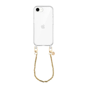 xoxo Wildhearts iPhone 17e - Dreamy Transparant Cord Case - Short Cord