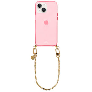 xoxo Wildhearts - iPhone 14 - Dreamy Cord Case Pink - Short Cord