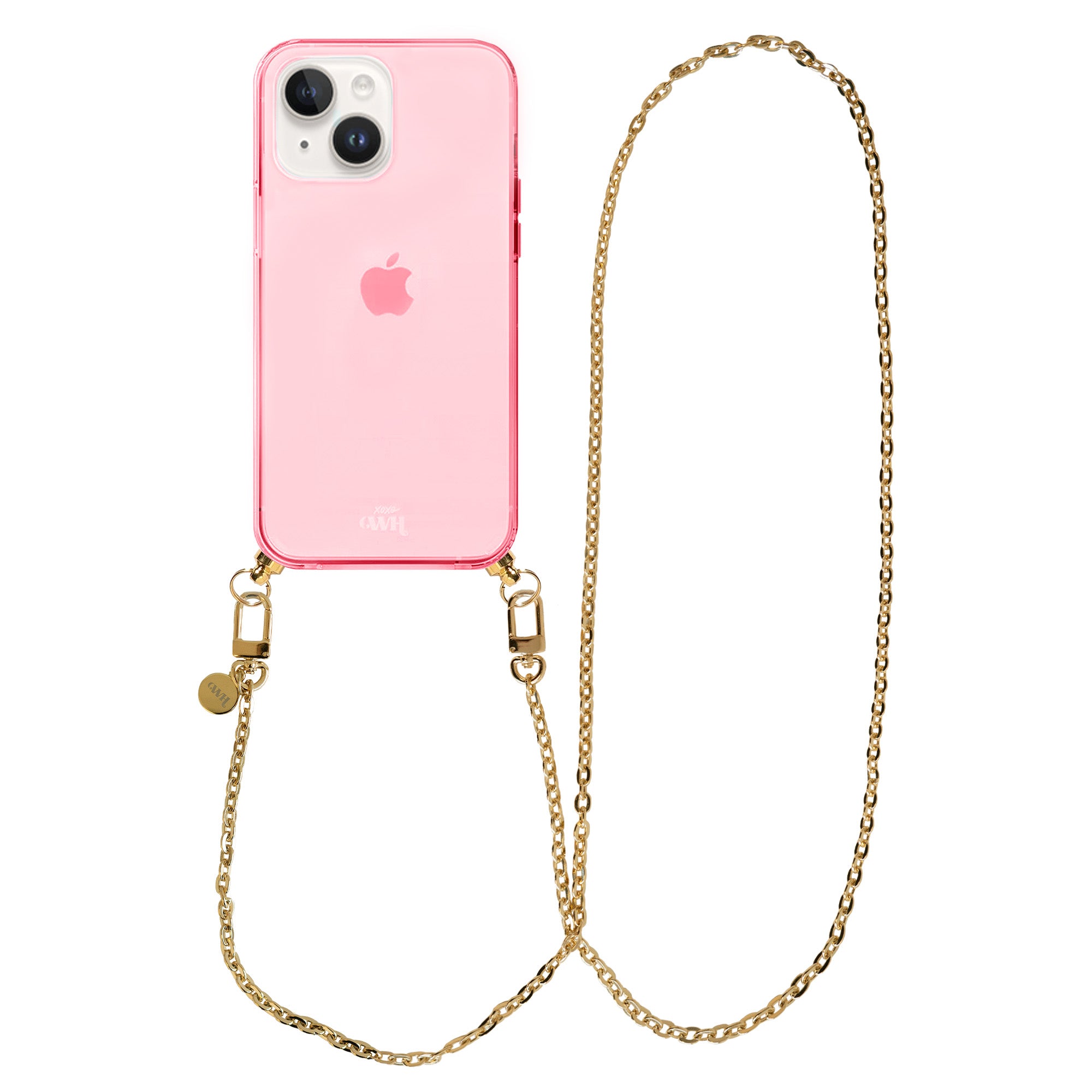 xoxo Wildhearts - iPhone 13 - Dreamy Cord Case Pink - Long Cord