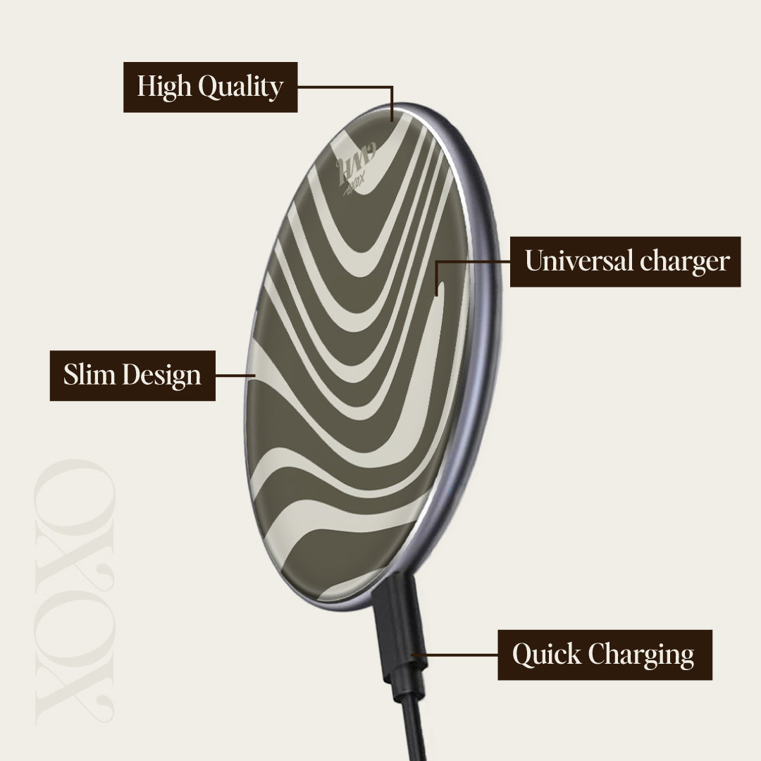 xoxo Wildhearts Wireless Charger - Boogie Wonderland Green