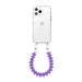 iPhone 11 Pro - Funky Hearts (Purple) Transparant Cord Case